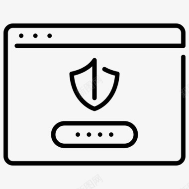 网站安全浏览器密码图标图标
