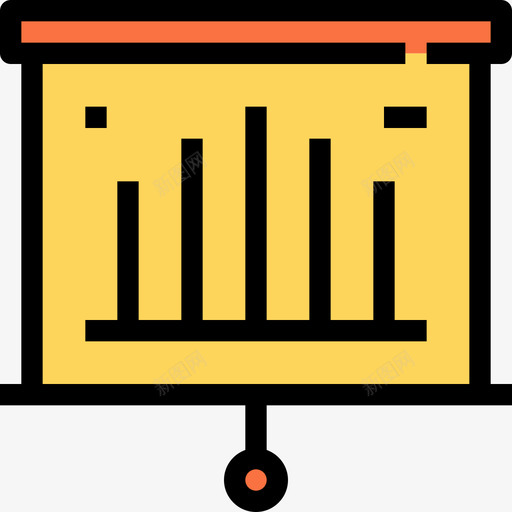 投影屏幕商业元素4线颜色图标svg_新图网 https://ixintu.com 元素 商业 投影屏幕 颜色