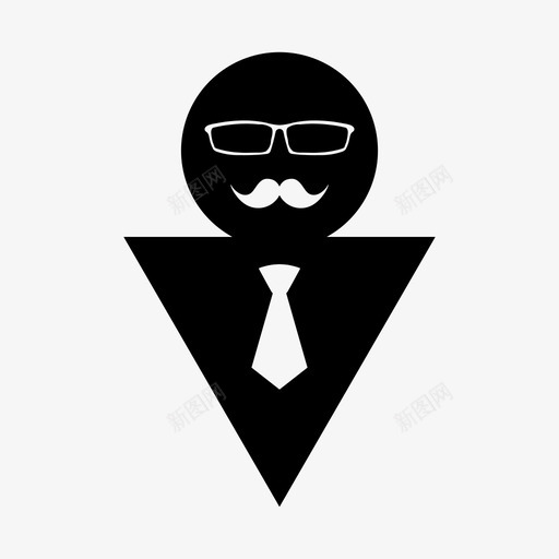 人帐户个人资料图标svg_新图网 https://ixintu.com 个人资料 帐户 用户