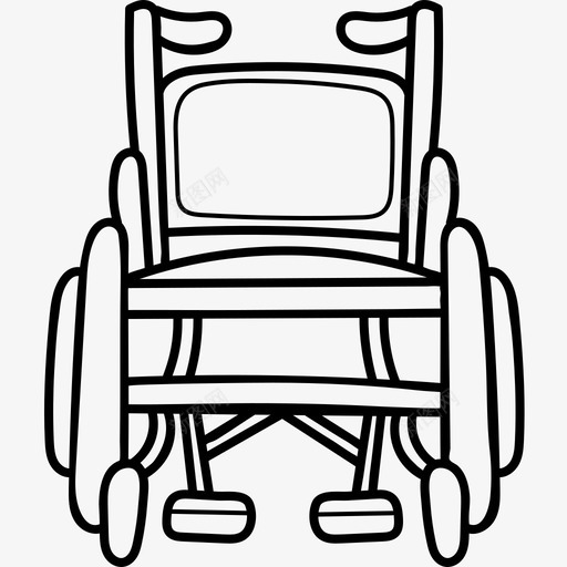 轮椅医疗器械16黑色图标svg_新图网 https://ixintu.com 医疗器械 轮椅 黑色