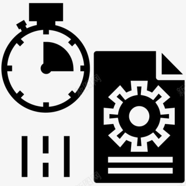 时间管理时间计划时间安排图标图标