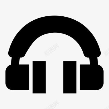 耳机音频设备图标图标
