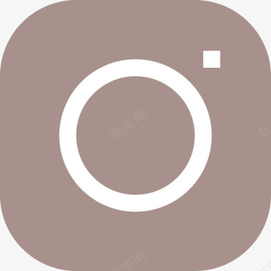 Instagram社交和通信2扁平图标图标
