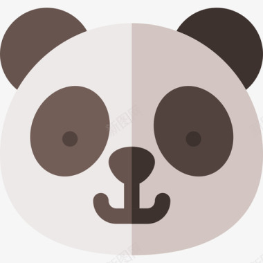 熊猫野生动物22公寓图标图标