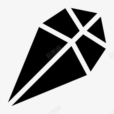 钻石辉煌宝石图标图标