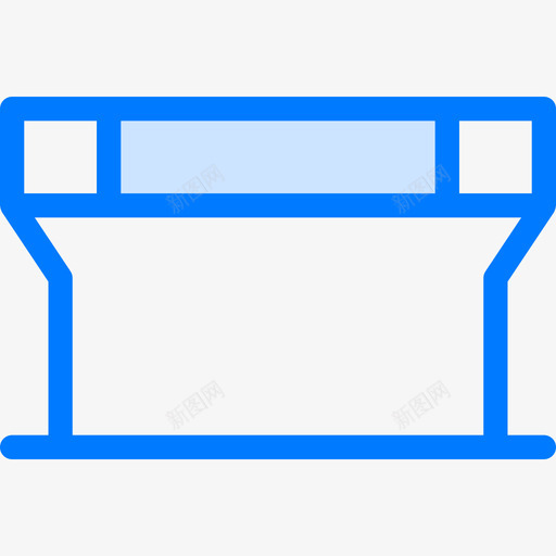 马体操2蓝色图标svg_新图网 https://ixintu.com 体操2 蓝色 马