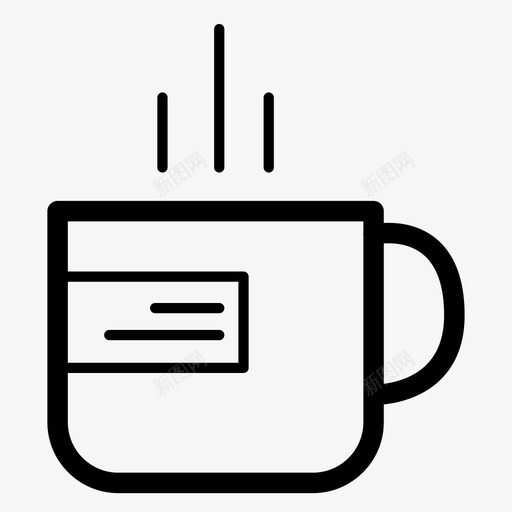 咖啡杯咖啡咖啡因图标svg_新图网 https://ixintu.com 咖啡 咖啡因 咖啡杯 热饮 饮料