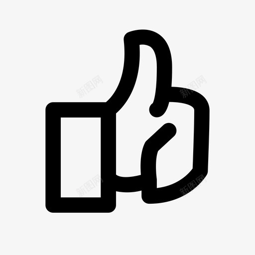 竖起大拇指比如投票图标svg_新图网 https://ixintu.com 投票 比如 竖起大拇指 网店