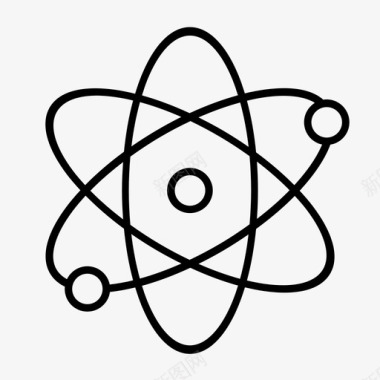 原子管理核图标图标