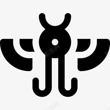 埃及埃及21填充图标图标