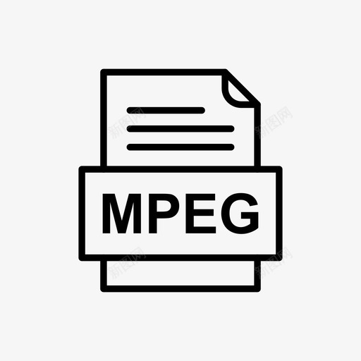 mpeg文件文档图标文件类型格式svg_新图网 https://ixintu.com 41种 mpeg 图标 文件 文档 格式 类型