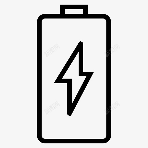 电池电池电量电池状态图标svg_新图网 https://ixintu.com 充电 状态 电池 电量