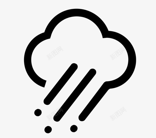 有雨-01svg_新图网 https://ixintu.com 有雨-01