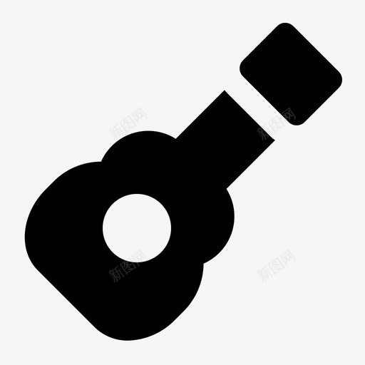 吉他乐器音乐图标svg_新图网 https://ixintu.com 3字形 乐器 吉他 声音 多媒体 版本 音乐