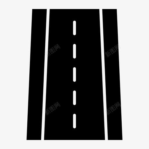汽车道路标志图标svg_新图网 https://ixintu.com 元素 城市设计 标志 汽车 道路