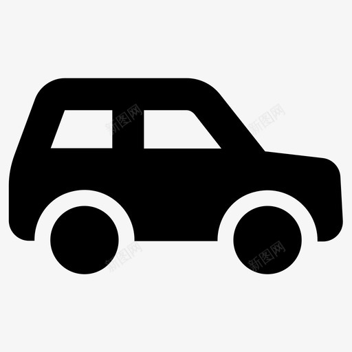 汽车司机图标svg_新图网 https://ixintu.com 司机 汽车