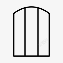 窗户平面图窗户建筑师建筑图纸图标高清图片