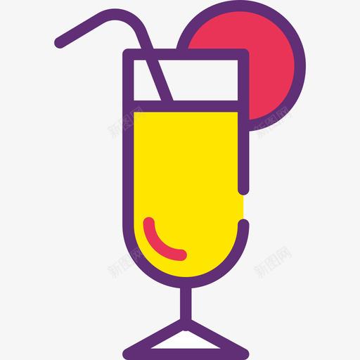 鸡尾酒第七季附魔图标svg_新图网 https://ixintu.com 第七 附魔 鸡尾酒