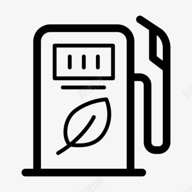生态动力生态燃料图标图标