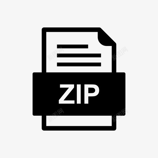 zip文件文档图标文件类型格式svg_新图网 https://ixintu.com 41个 zip 图标 文件 文档 格式 类型