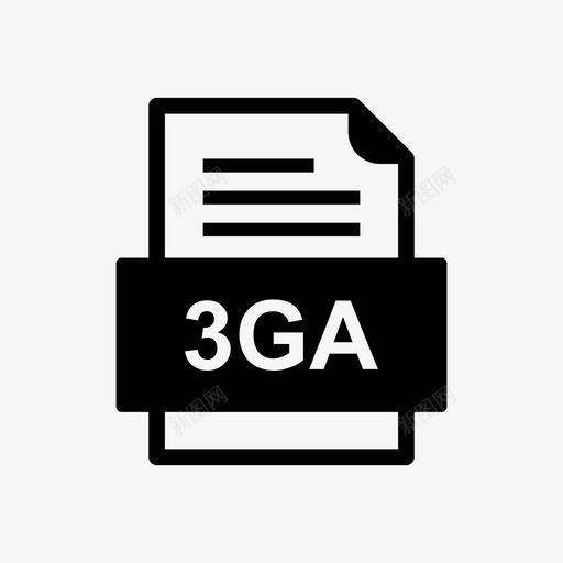 3ga文件文件图标文件类型格式svg_新图网 https://ixintu.com 3ga文件文件图标 41种文件格式 文件类型 格式