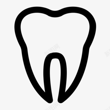 牙齿人体部位图标集2图标