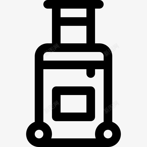 行李旅行app16直线型图标svg_新图网 https://ixintu.com 旅行app16 直线型 行李