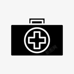 药品袋子袋子医院医疗保健药品图标高清图片