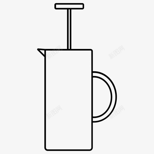 法国出版社咖啡师咖啡机图标svg_新图网 https://ixintu.com 出版社 咖啡 咖啡店 咖啡机 法国 饮料