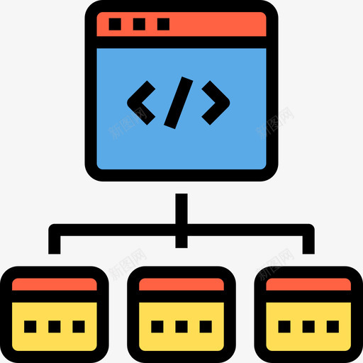网站网页和优化4线颜色图标svg_新图网 https://ixintu.com 优化 网站 网页设计 颜色