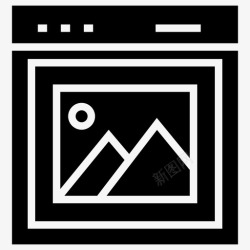 网页库网页图像网页库网页媒体图标高清图片