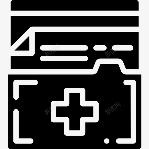 病史mobicons7填充图标svg_新图网 https://ixintu.com mobicons7 填充 病史