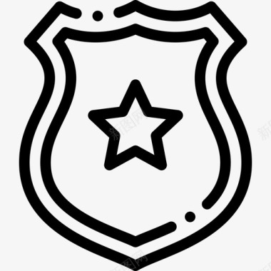 警徽犯罪调查38直系图标图标