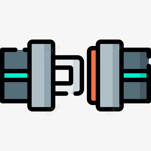 安全带保护安全12线性颜色图标svg_新图网 https://ixintu.com 保护安全12 安全带 线性颜色
