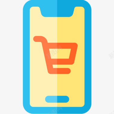 移动购物电子商务62持平图标图标
