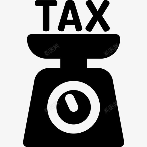 税务财务87已填充图标svg_新图网 https://ixintu.com 已填充 税务 财务87