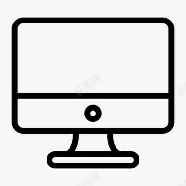 电脑桌面显示器图标图标