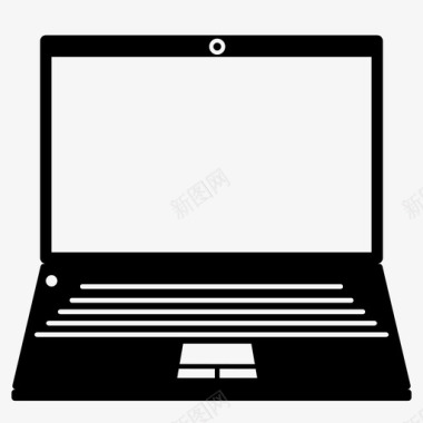 笔记本电脑电脑组件图标图标
