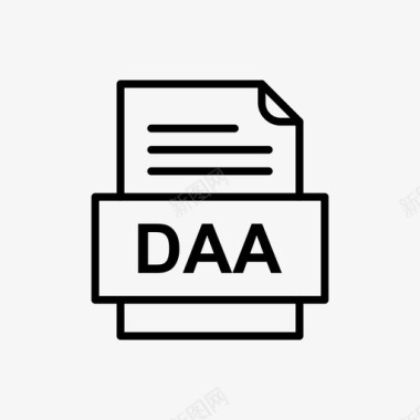 daa文件文件图标文件类型格式图标