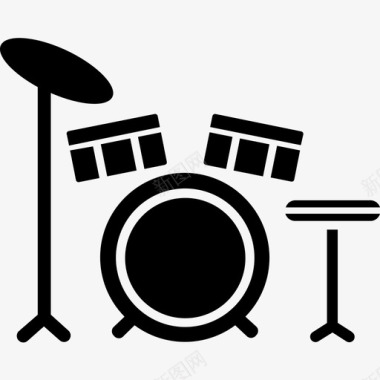 鼓乐队娱乐图标图标