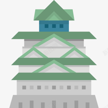 Castle日本52公寓图标图标