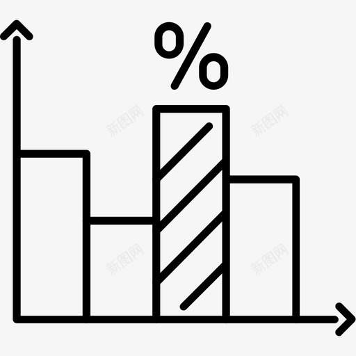 图表代数数学图标svg_新图网 https://ixintu.com procent 代数 图表 学校 数学