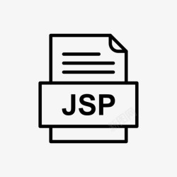 JSP格式jsp文件文档图标文件类型格式高清图片