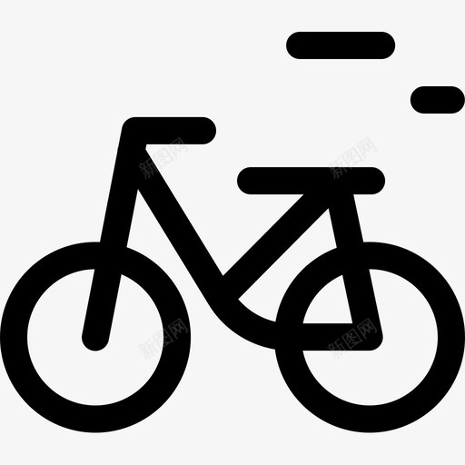 自行车生态164填充图标svg_新图网 https://ixintu.com 填充 生态 自行车