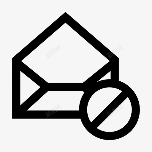 垃圾邮件电子邮件互联网图标svg_新图网 https://ixintu.com 互联网 信件 信息 垃圾邮件 电子邮件