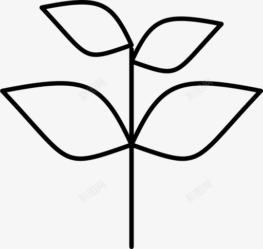 花装饰花园图标svg_新图网 https://ixintu.com 垃圾 植物 自然 花园 装饰