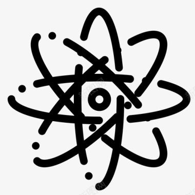 原子物理科学图标图标
