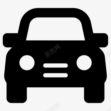 汽车汽车驾驶运输图标图标