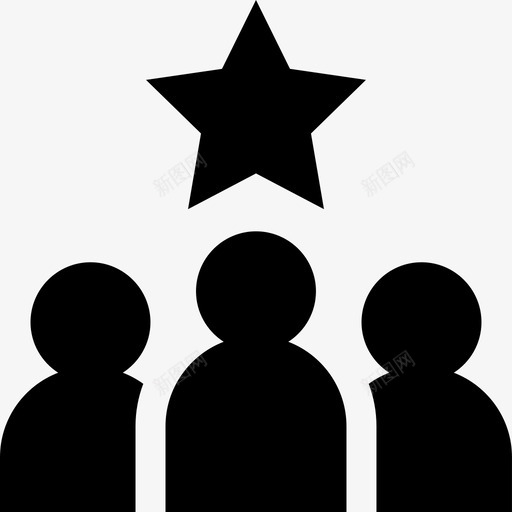 团队雇佣13已填充图标svg_新图网 https://ixintu.com 团队 已填充 雇佣13