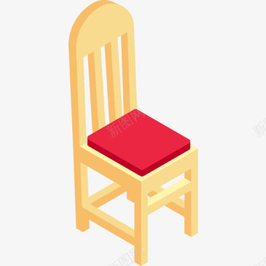 椅子家用家具11扁平图标图标